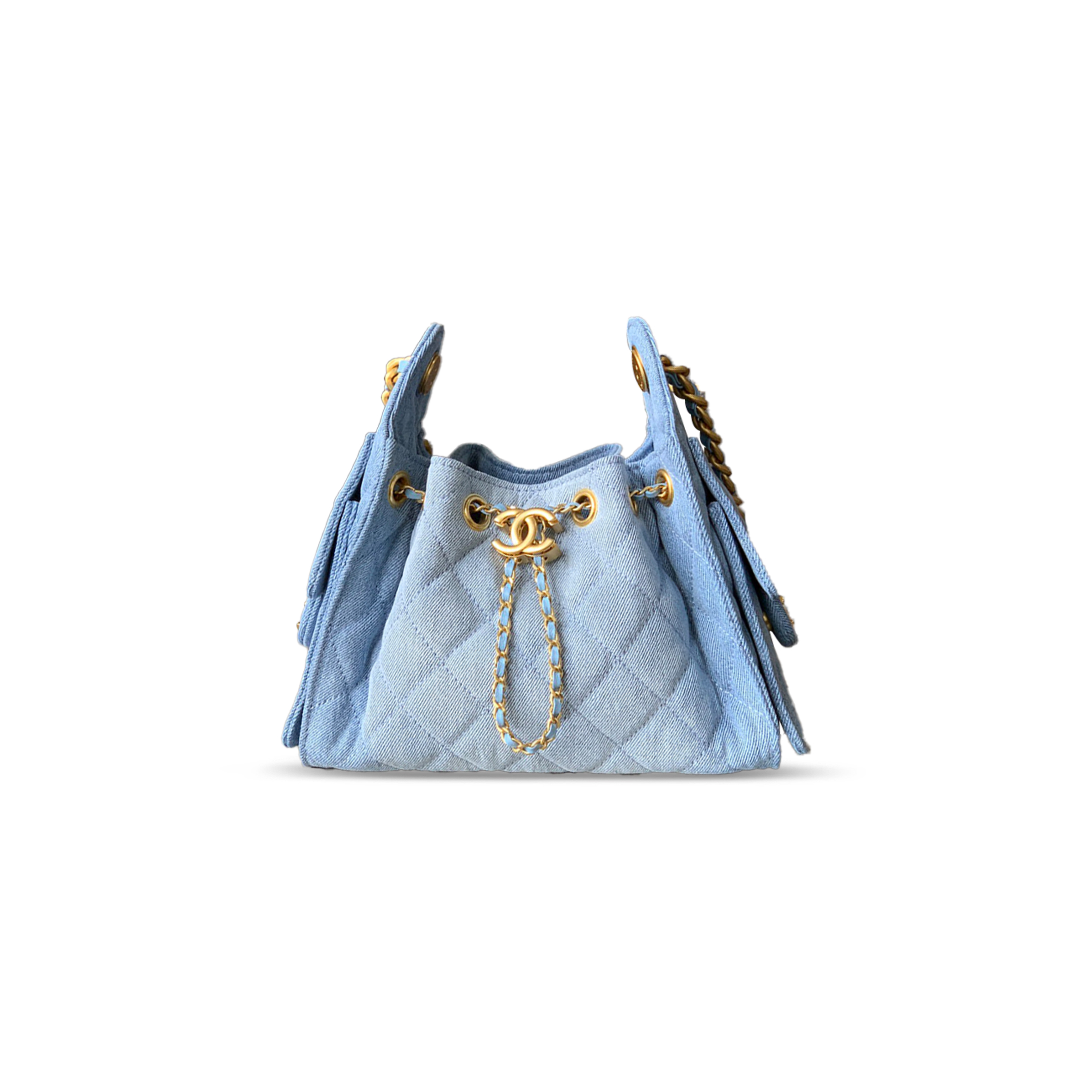 ch*el 25 mini hobo bag De*1m as5631 (22*20*12.5cm)